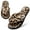 A/Bare Leopard, variant on Women's Flip Flops House Slippers for Indoor Bedroom Navy Blue 7.5/8.5 M US