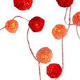thumbnail image 4 of Guirnalda de luces de bolas de ratán para decoración del hogar para fiestas navideñas 2 m/6,6 pies, 4 of 10
