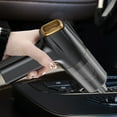 thumbnail image 4 of 3 in 1 Mini Car Vacuum Cleaner, Wireless Handheld Vacuum with Blower and Air Pump Function, Strong Suction Rechargeable Dust Buster for Car, Keyboard, Sofa, and Home Cleaning, 4 of 7