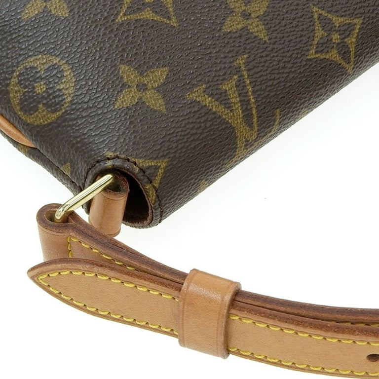 Authenticated Used Louis Vuitton LOUIS VUITTON Monogram Musette Tango Ebene  Short Shoulder Bag M51257 