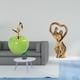 thumbnail image 2 of Estatua,Escultura de fruta artificial,estatua y artesanía,Colección de figuras de cerámica para decoración del hogar,Estatua de pareja,Figura de pareja,arte moderno,artesanía,regalo de boda, 2 of 8