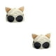 thumbnail image 2 of Minnieouse Gafas de piloto gorra de béisbol hombres gorra con visera Otoño Invierno Snapbacks gorras encantadoras gafas de sol Unisex para mujer Beige 2Conjunto, 2 of 6