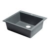 thumbnail image 5 of ALFI brand AB2420DI-T Titanium 24" Drop-In Single Bowl Granite Composite Kitchen Sink, 5 of 9