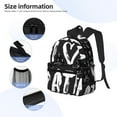 thumbnail image 4 of Goofa I love Math Print Casual Backpack for Women Men,Waterproof High School Bookbag,Lightweight Travel Daypack,Classic College Backpack,Laptob Backpack, 4 of 6