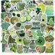 thumbnail image 1 of Green Plant Stickers Aesthetic 50pcs Waterproof Laptop Stickers Decals for Water Bottle Laptop Computer Skateboard Bumper,Aesthetic (Green Mood), 1 of 4