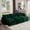 Green, variant on Oversized Modular Cushion Sofa, Portable Ottoman, L-Shaped Corner Low Back Deep Seating Spacious Sofa Setfor Home Apartment Living Room Set, Green Corduroy