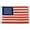 Brass, variant on Annin Flagmakers 002620WE 20 in. X 30 in. Nyl-Glo U.S. Flag, Embroidered