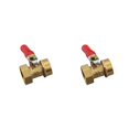 thumbnail image 4 of Válvula de bola de latón Injueey conector de manguera de Rosca macho y hembra interruptor de Control de flujo de agua, 4 of 6