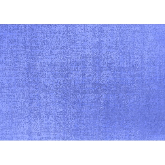Ahgly Company Machine Washable Indoor Rectangle Oriental Blue Industrial Area Rugs, 2' x 4'