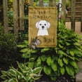 thumbnail image 2 of Carolines Treasures BB1456GF Maltese Spoiled Dog Lives Here Flag Garden Size, 2 of 3