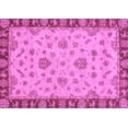 thumbnail image 1 of Ahgly Company Indoor Rectangle Abstract Purple Modern Area Rugs, 4' x 6', 1 of 4