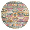 thumbnail image 5 of SAFAVIEH Madison Emory Abstract Runner Rug, Blue/Fuchsia, 2'3" x 6', 5 of 10