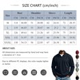 thumbnail image 2 of Hsovts Mens Half Zip Fleece Sweatshirt Stand Collar Pullover Sweatshirts Relaxed Fit Athletic Sweatshirt For Daily Outdoor Wear Gray 2xL, 2 of 7