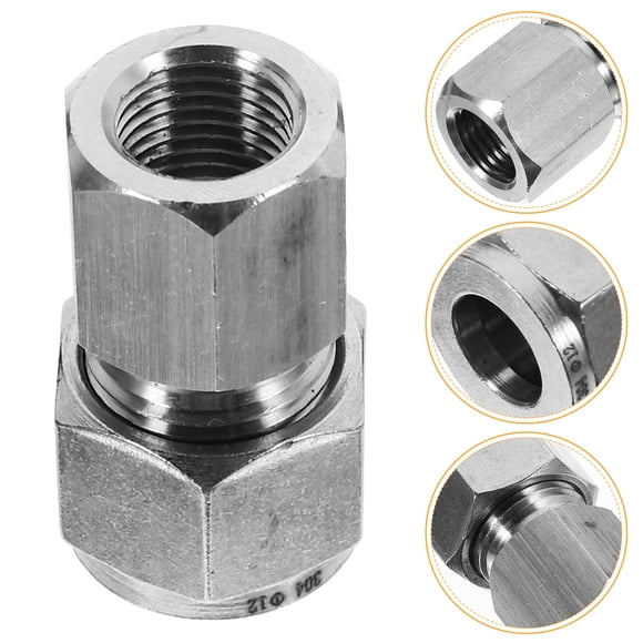Minkissy Leak Prevention Air Compressor Fittings Compression Hose Fitting 1Set