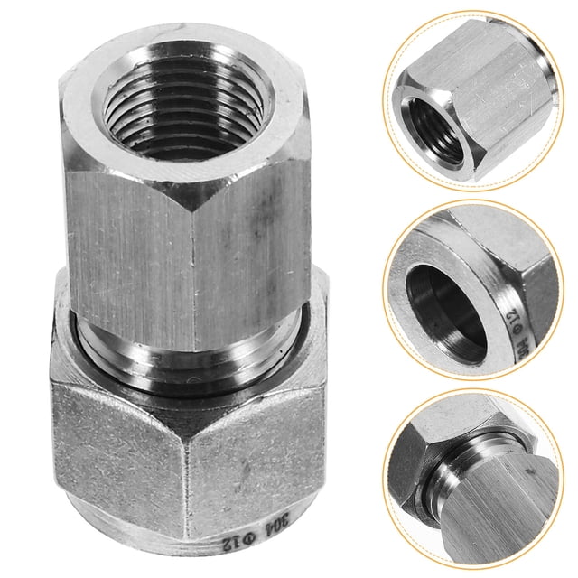 Minkissy Leak Prevention Air Compressor Fittings Compression Hose Fitting 1Set