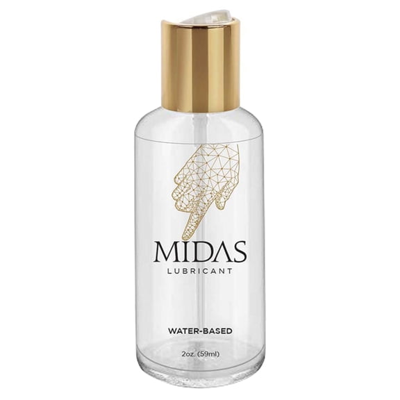Midas Water-Based Personal Lubricant 2 oz.
