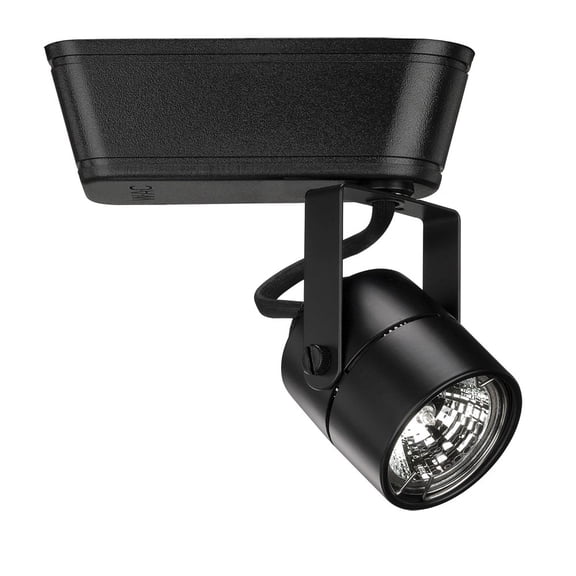 HHT-809L-BK WAC Limited One Light Low Voltage Track Head-Black Finish-Halogen Lamping Type-H Type Track/Rail System Type-75 Watt