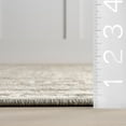 thumbnail image 2 of Nuloom Aella Distressed Medallion Area Rug, 9' x 12', Aella Beige, 2 of 9