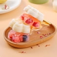 thumbnail image 5 of Shaped Silicone Ice Maker, Easy Release Mold Reusable, Mold for Homemade Yogurt Jelly and Puree - F, 5 of 5