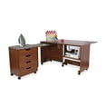 thumbnail image 3 of Laverne & Shirley Sewing Cabinet Teak, 3 of 5