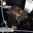 thumbnail image 4 of Black Birthday Gift Bag with Tissue Paper and Greeting Card, 13'x10.2'x4.9', Medium (1-Piece Set, Black Starry Sky, Unisex, Includes Card, Ribbon, Crinkle Paper), 4 of 4
