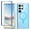 Blue, variant on Decase Magnetic Case for Samsung Galaxy S24 Ultra,Shockproof Bumper Snap-on Hard Cover,Compatible with Mag-Safe,Rugged Hard PC Clear Back Cover,Grey