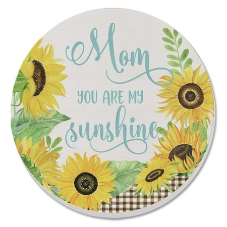 

CounterArt Mom Sunshine Single Round Absorbent Stone Coaster