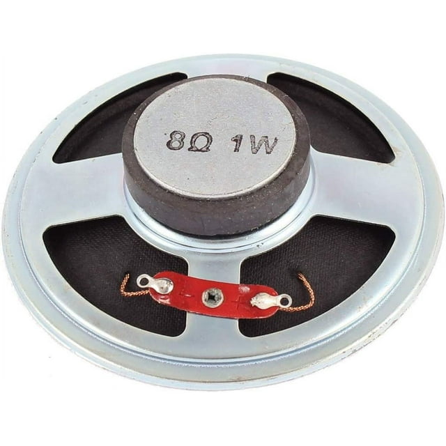 Huggegwe 4 Pcs 8Ohm 1W Haut-Parleur à Aimant Interne avec Fil, Diamètre 10mm CJB91-112256