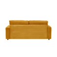 thumbnail image 7 of SOULART 88.58" Cloud Couch, Orange Corduroy Sofa, Spacious and Comfortable with 4 Throw Pillows, Perfect for Living Room, 7 of 7
