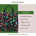 thumbnail image 3 of Bolsa Térmica Suave Portátil para Almuerzo Kate Spade Floral de Otoño, 3 of 7