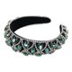 thumbnail image 5 of Baroque Rhinestone Hairband with Sponge Padding Elegant Hoop Headdress for Women's Parties and Special Occasions Chic and Unique Accessory, 5 of 5