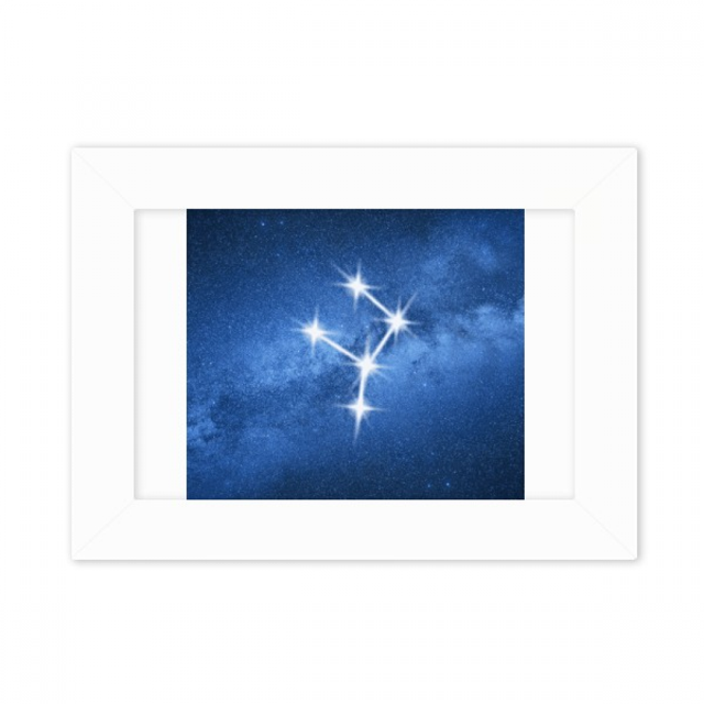 Steady Connotation Beautiful Lucky Stars Photo Mount Frame Picture Art Painting Desktop 5x7 inch