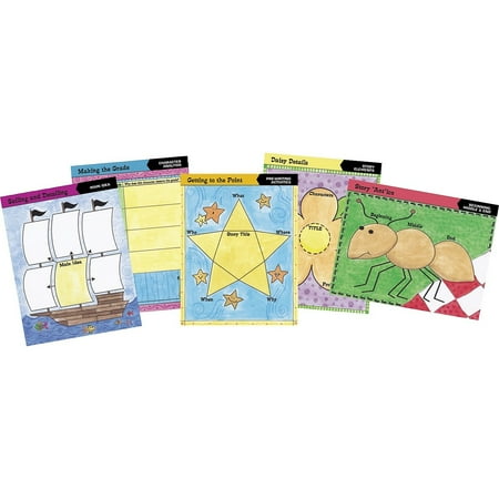 UPC: 0612086005031 | Barker Creek Graphic Organizer Chart Set 1 17  x 22  LL503