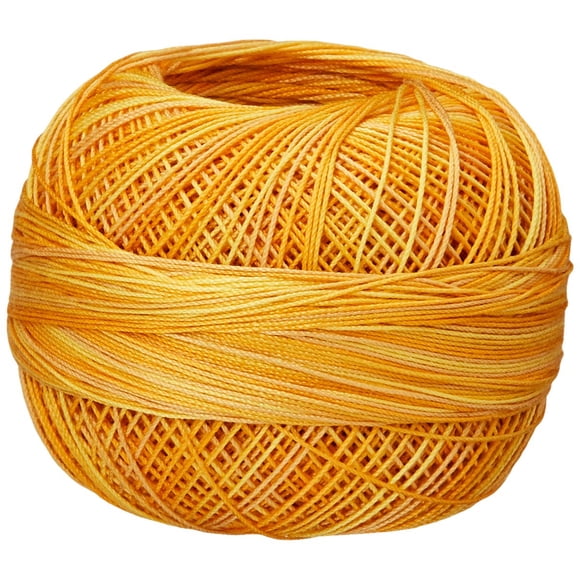 Handy Hands Hilo de algodón Lizbeth de 210 yardas, 25 g, llovizna de miel
