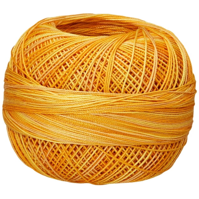 Handy Hands Hilo de algodón Lizbeth de 210 yardas, 25 g, llovizna de miel