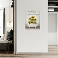 thumbnail image 6 of Farmhouse Sunflower Bathroom Wall Decor Funny Sunflowers In Bathtub Pictures Wall Art Sunflower Bathroom Canvas Print Rustic Country Painting Framed Home Artwork Decorations For Restroom 12"x16", 6 of 6