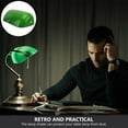 thumbnail image 2 of Pantalla de repuesto para lámpara de mesa, pantalla de cristal Retro verde, cubierta cuadrada Vintage para lámpara de escritorio, buena para dormitorio, sala de estudio, 2 of 5
