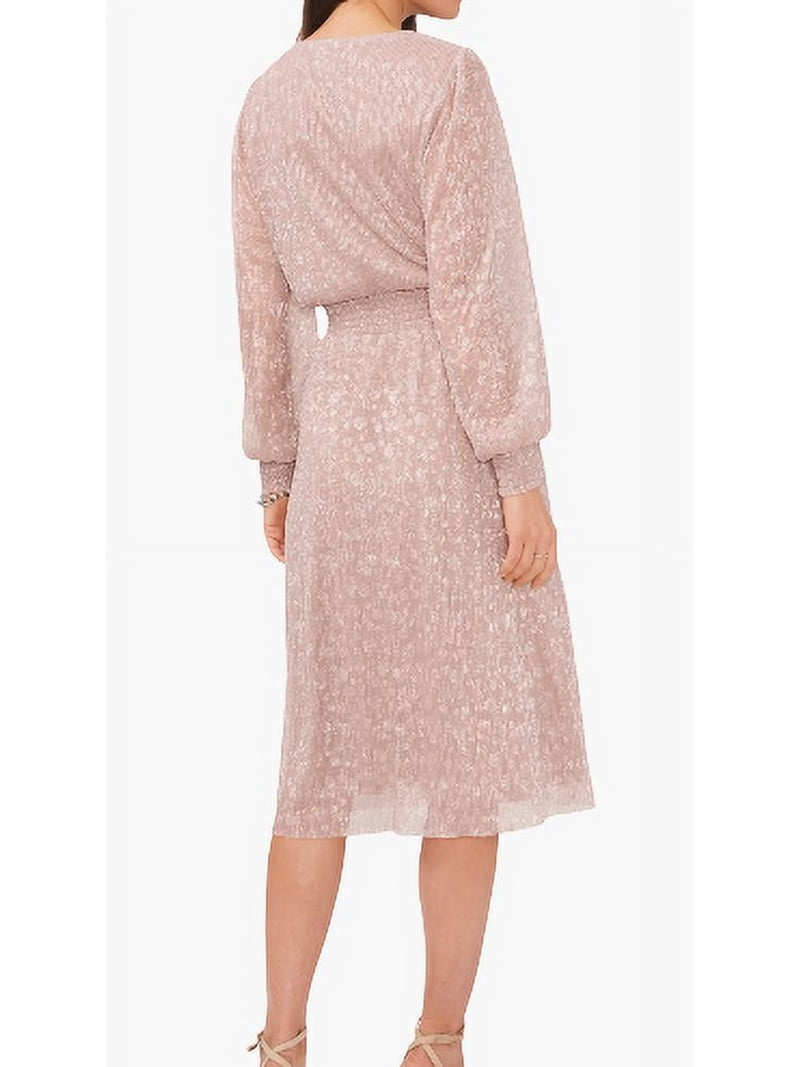 Chaus New York Women's Serene Mauve Pliss V-neck Long Sleeve Dress, Small - Walmart.com Chaus New York Women's Serene Mauve Pliss V-neck Long Sleeve Dress, Small - Walmart.com