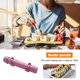 thumbnail image 3 of DIY Sushi Mold Riceball Maker Cilindro casero Onigiri Roller Tools (Rosa) JShteea Libre de BPA, 3 of 7