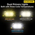 thumbnail image 3 of Linterna Frontal Nitecore NU25 MCT Recargable USB-C de 400 Lúmenes, 3 of 9