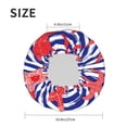 thumbnail image 6 of Kdxio Sea Stars Print Shower Cap for Women,Elastic and Reusable,Double Waterproof Layers Bathing Hat, 6 of 9