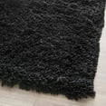 thumbnail image 5 of SAFAVIEH Glen Solid Plush Shag Area Rug, Black, 8'6" x 11'6", 5 of 5