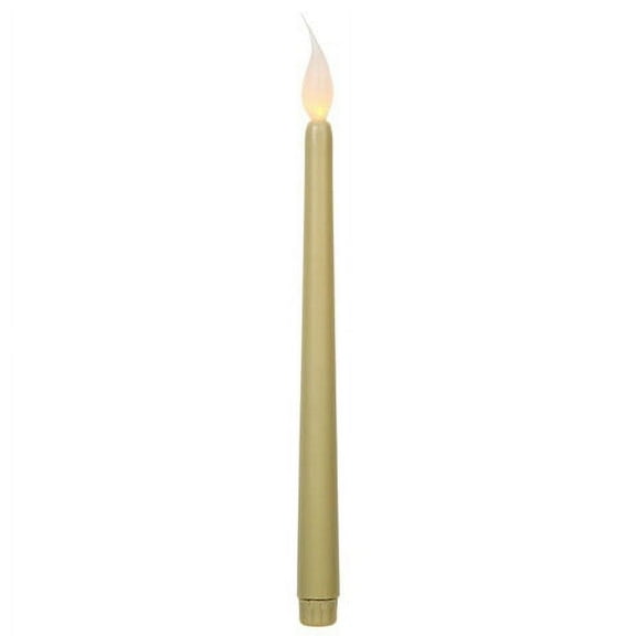 LED Taper Candle with Timer - Ivory - 11 inches - 2 pieces