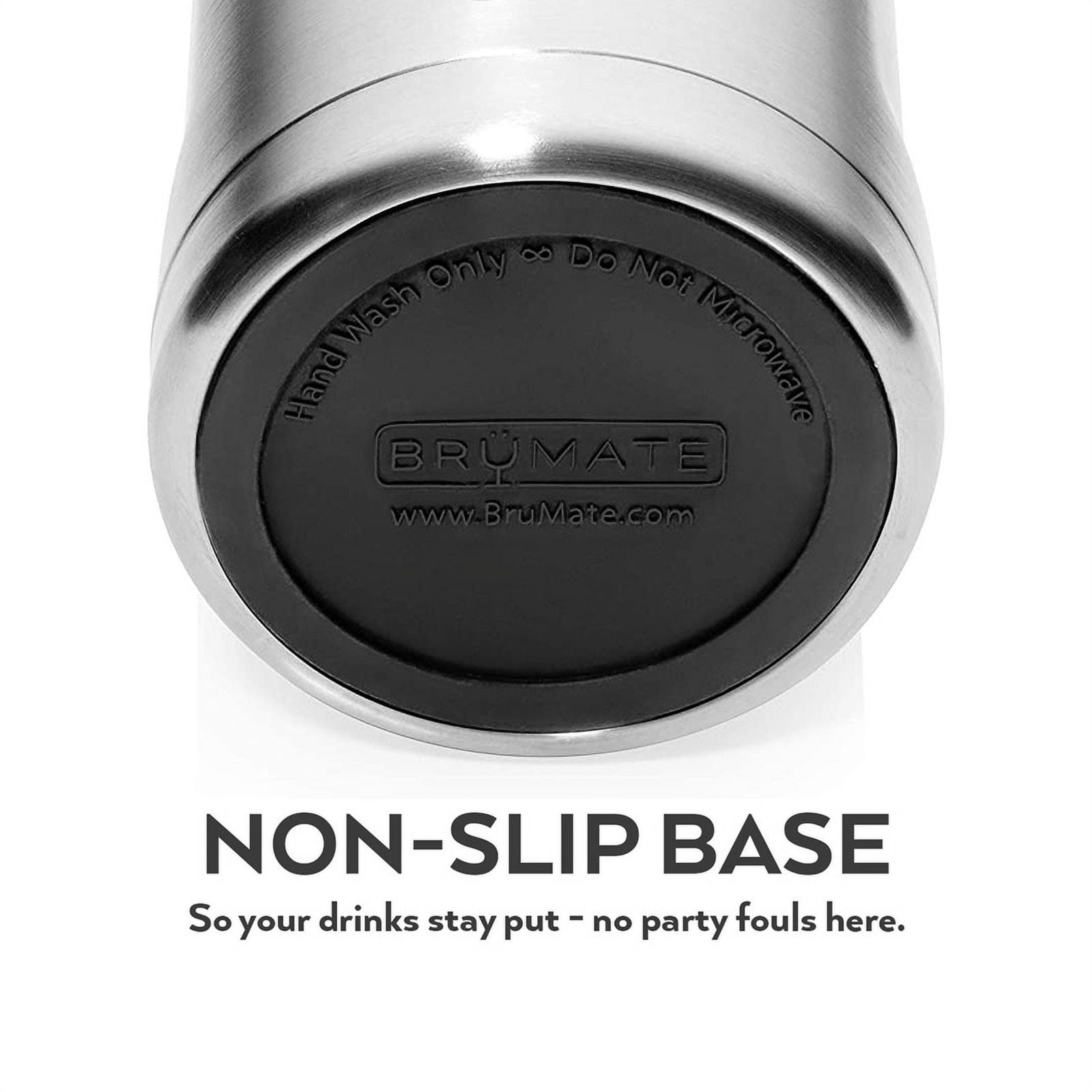 BruMate Hopsulator Trio 16 oz 3-in-1 Walnut BPA Free Vacuum Cup