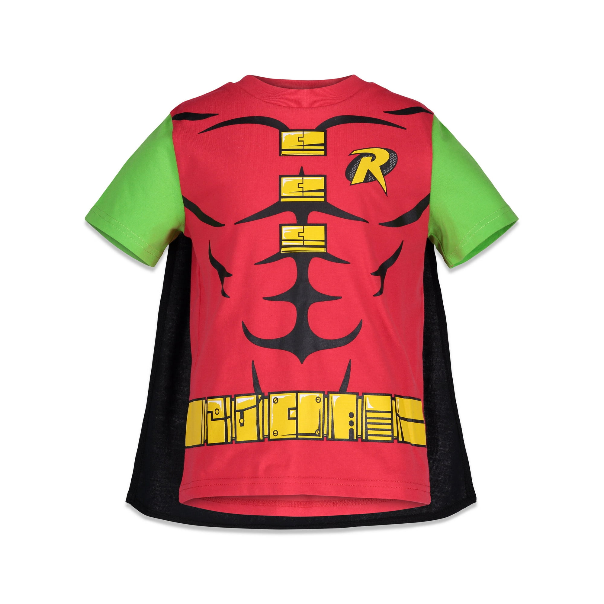 DC Comics Robin Toddler Boys Cosplay T-Shirt and Cape Toddler to
