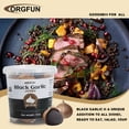 thumbnail image 3 of ORGFUN Premium Black Garlic Twists, Easy to Peel, Non-GMO, Vegan, 8 Oz, 3 of 7
