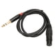 thumbnail image 1 of Cable XLR A TRS, Amplia Aplicación Cable XLR TRS De 6,35 Mm Y 1 M Conexión Firme Blindaje Multicapa Para Guitarra, 1 of 7