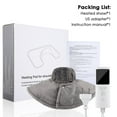 thumbnail image 1 of BKER Shoulders Neck Heating Shawl 9 Gears 4 Timer Settings Heated Warmer For Winter Washable, 1 of 7
