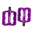 thumbnail image 4 of 2 pedales de bicicleta de montaña con clavos antideslizantes, duraderos y ultraligeros. Violeta, 4 of 7