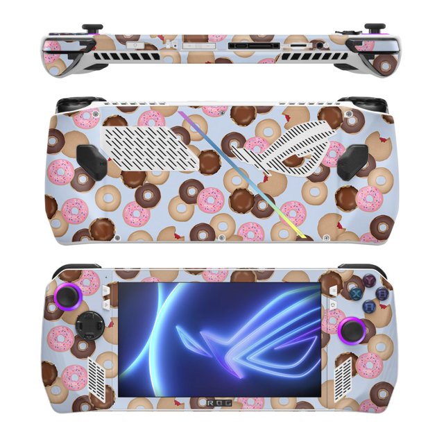 Mightyskins Skin Compatible Con Asus Rog Ally – Donut Binge | Cubierta Protectora De Vinilo Duradera Y Única | Fácil De Aplicar Quitar Y Cambiar Estilos